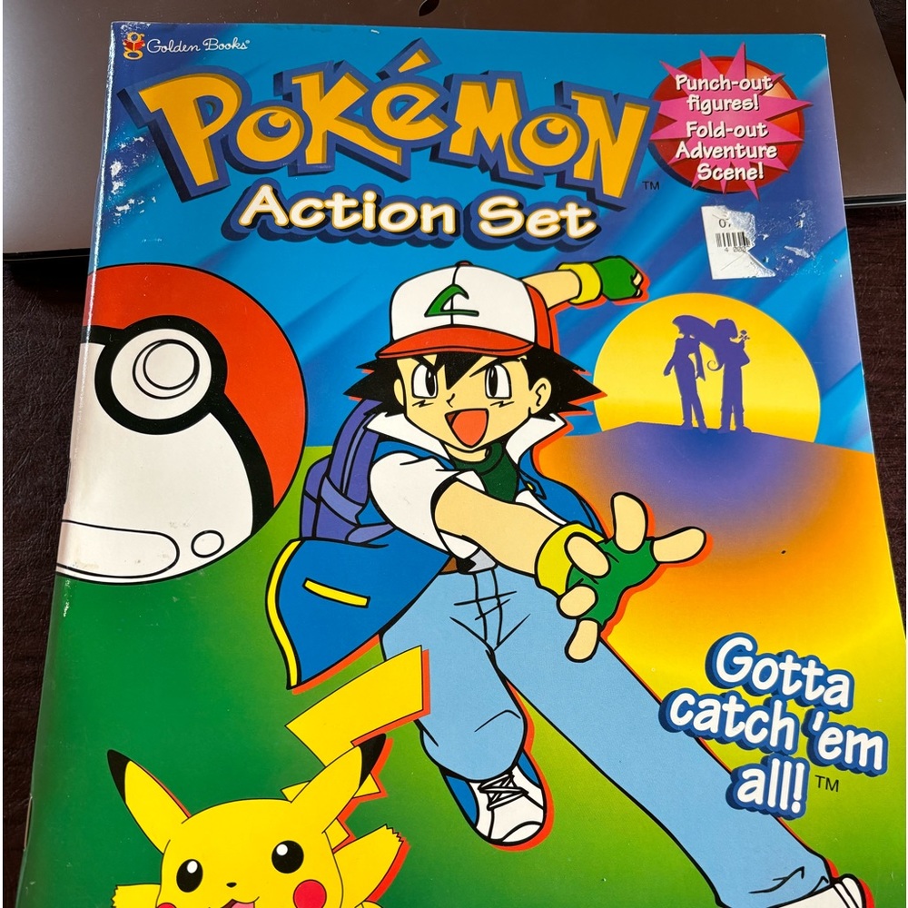 Pokémon vintage NWT punch out figures action set toy